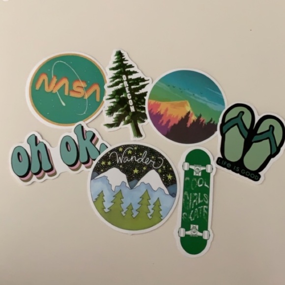 Other - green sticker pack!